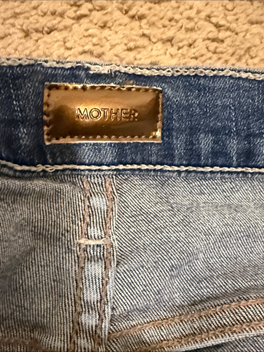 MOTHER Insider Crop Step Chew Jeans Size 27 - Picture 3 of 6